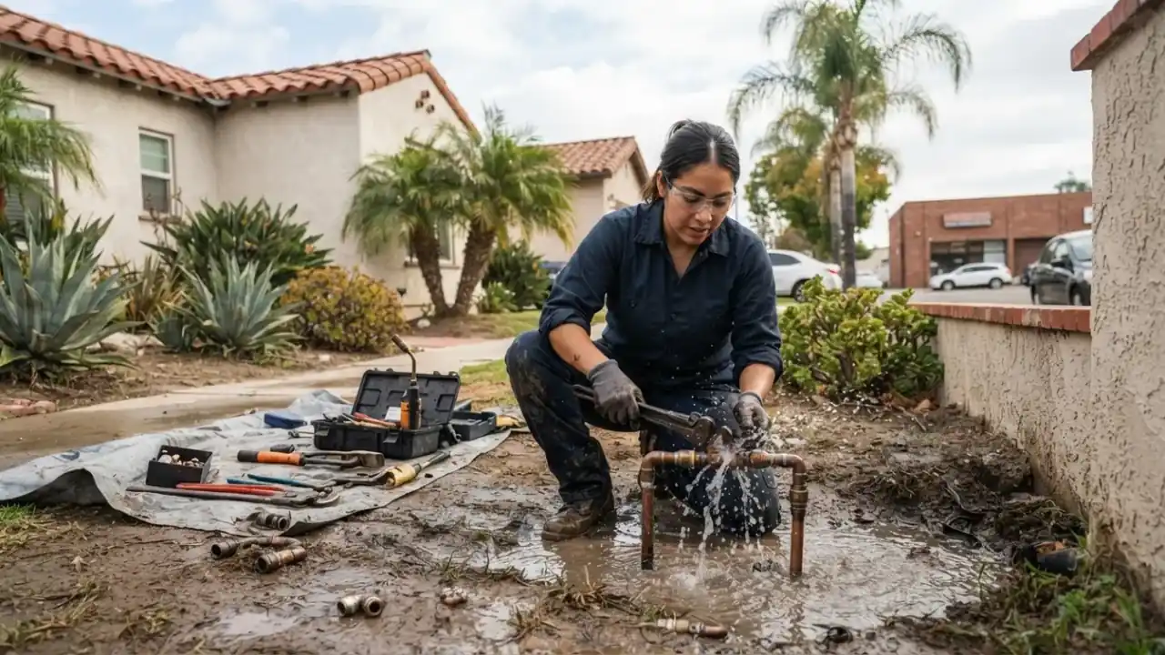 What Should You Do First When a Water Pipe Bursts: burst pipe water leak