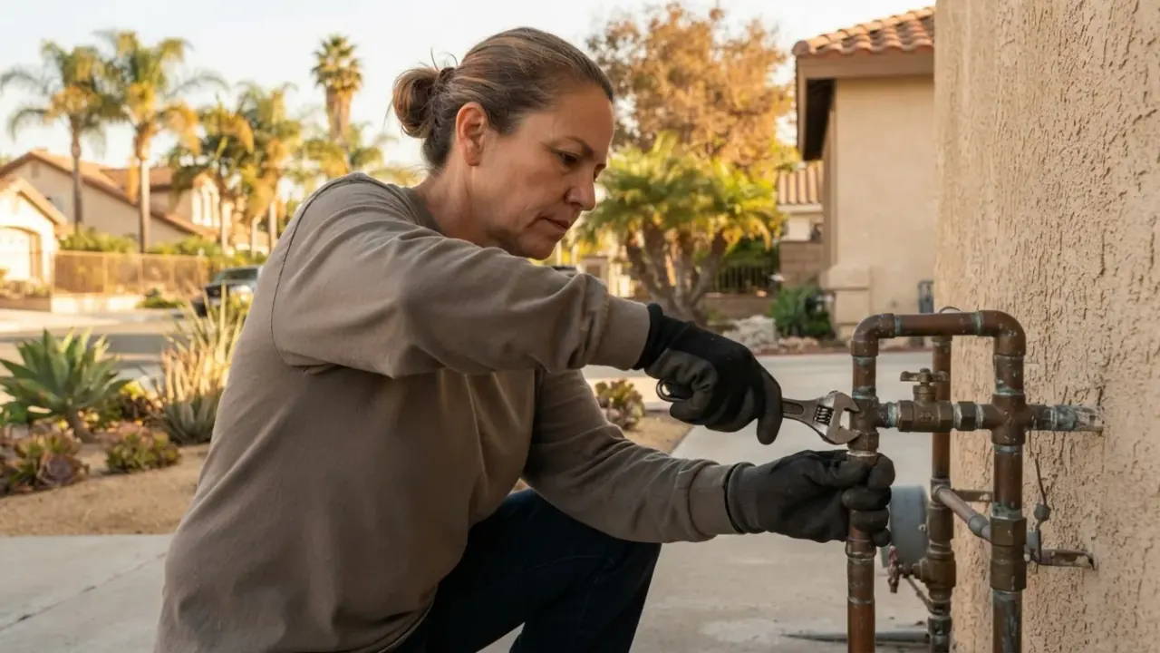 How to Find a Hidden Water Leak in Your Pico Rivera Home: plumber checking pipes